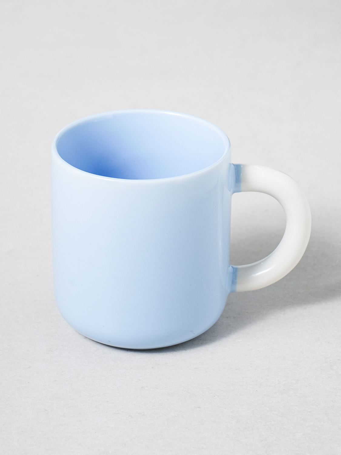 뉴본 파스텔 투톤 머그 380 ml 블루