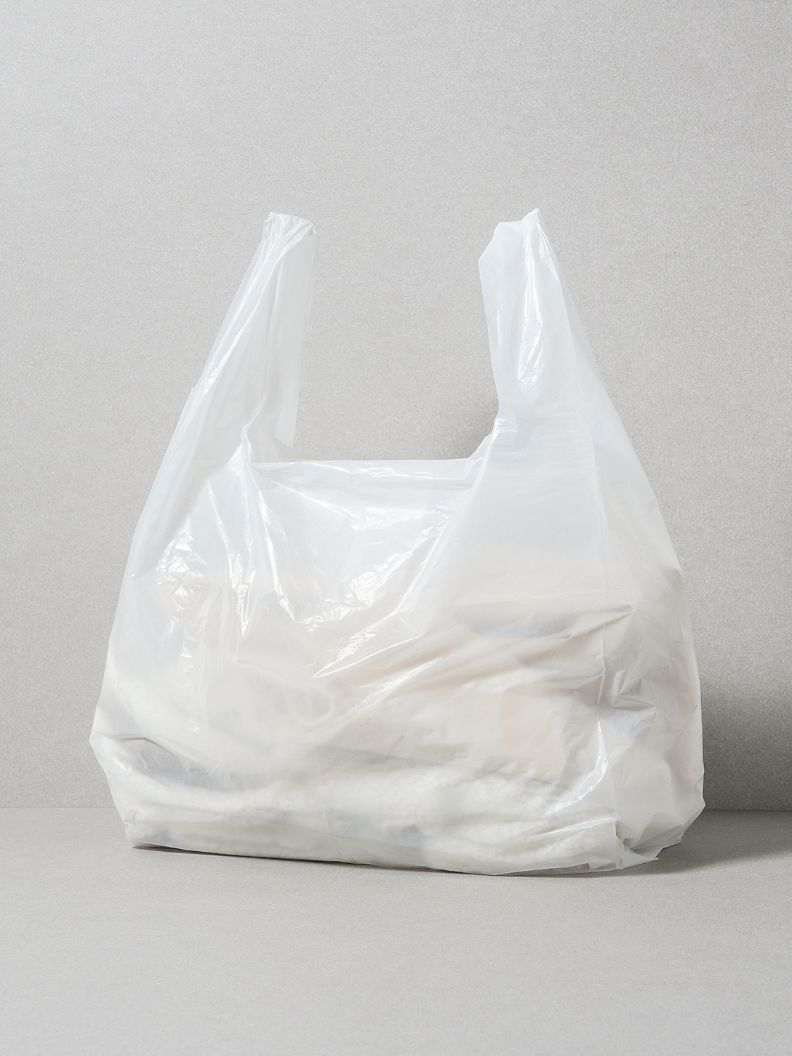 손잡이 비닐봉지 40 L 15매입 화이트
