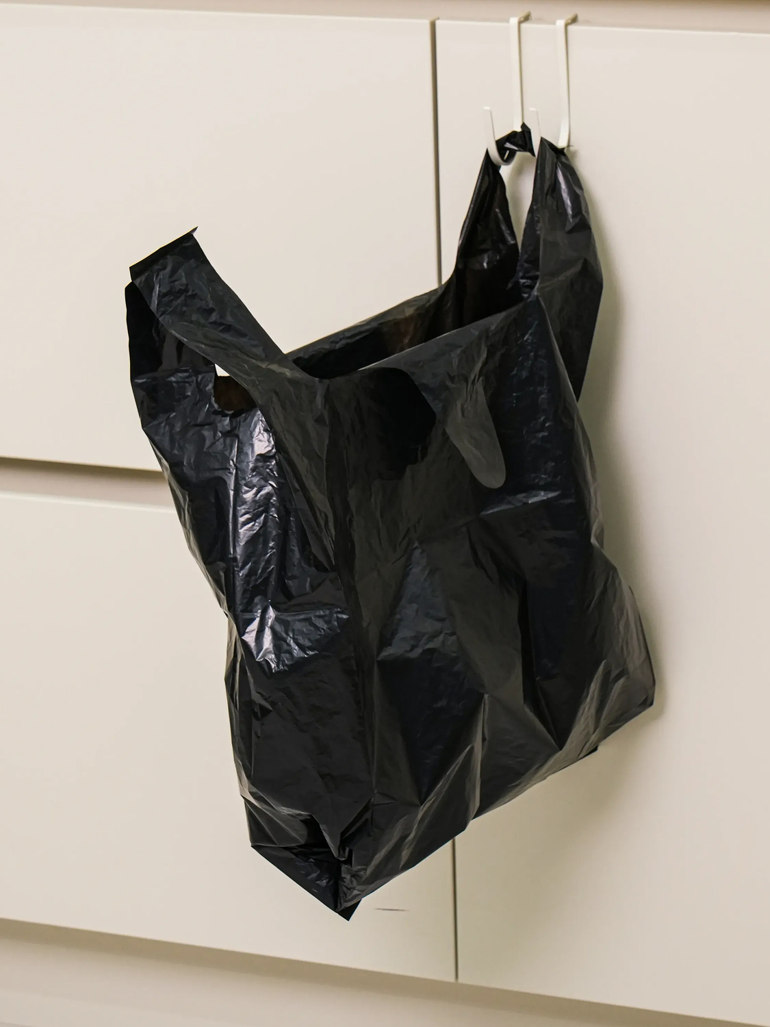손잡이 비닐봉지 20 L 35매입 블랙