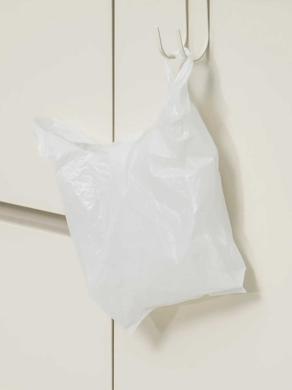 손잡이 비닐봉지 7 L 65매입 화이트