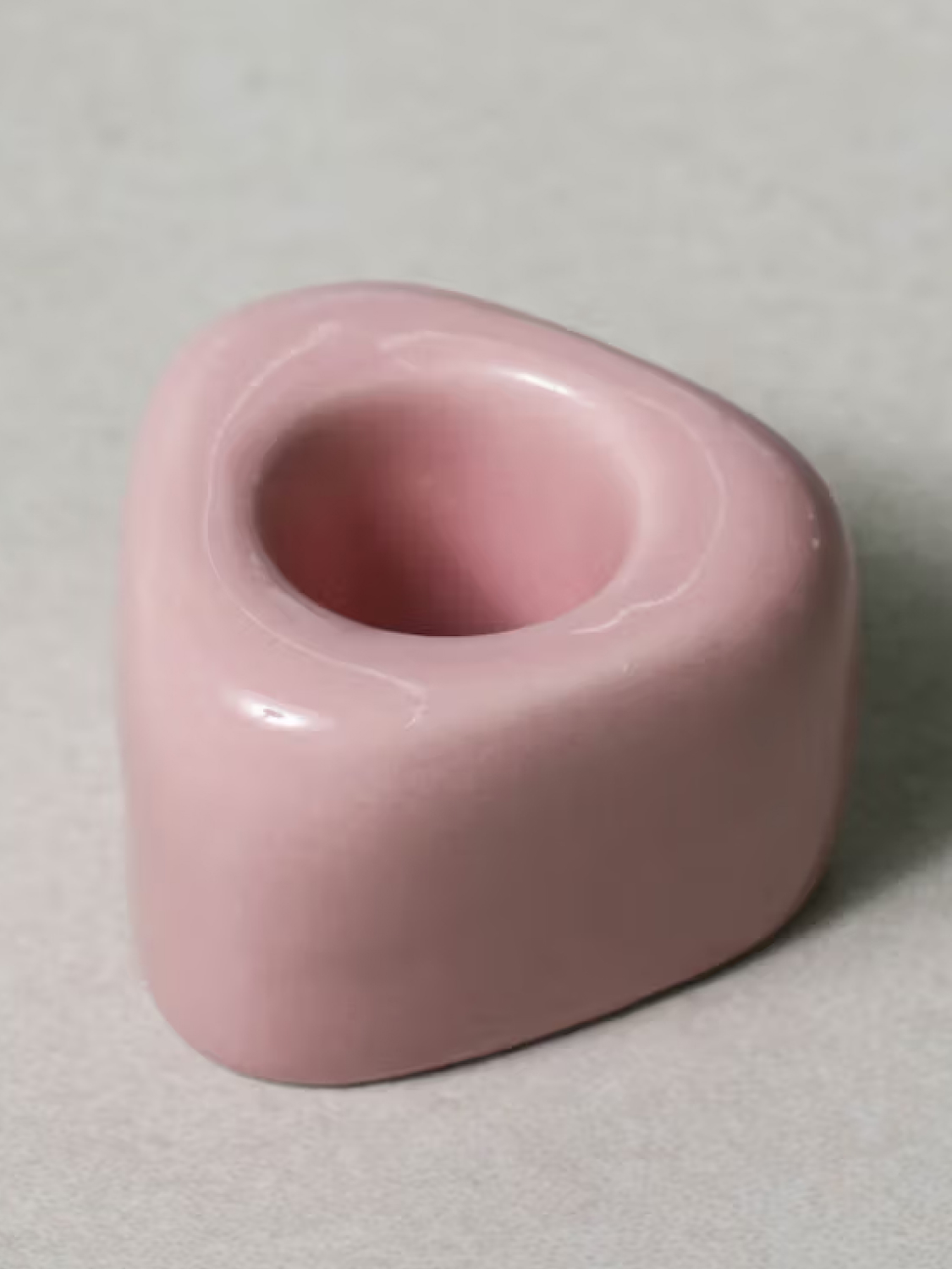 컬러 삼각 칫솔꽂이 핑크
