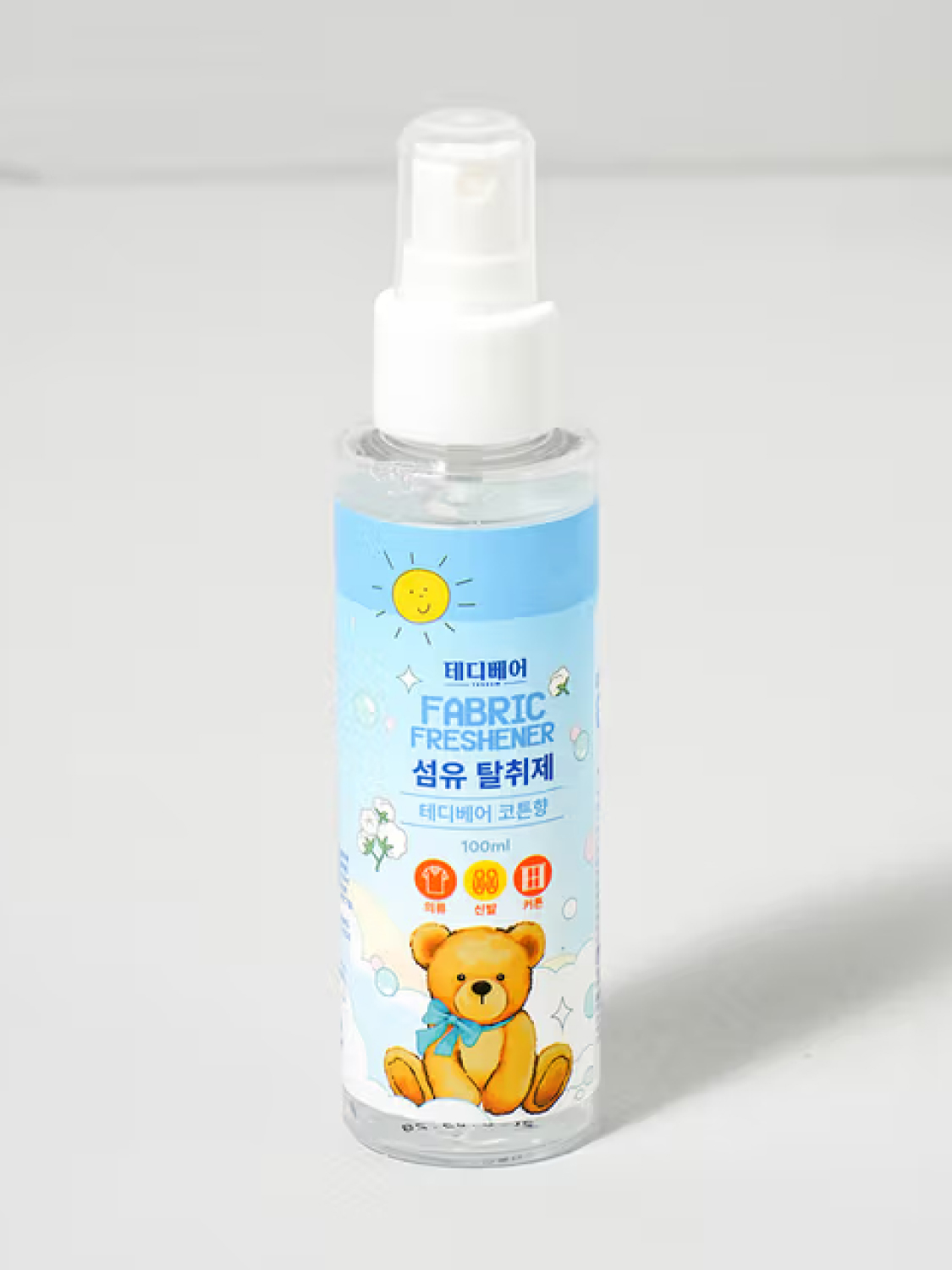 테디베어 섬유 탈취제 100 ml 코튼 향