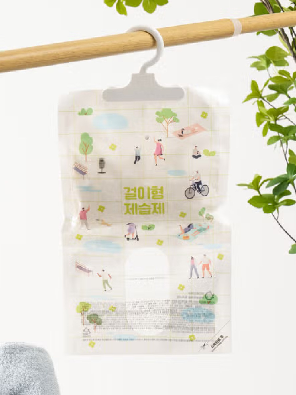 걸이형 제습제 200 g (화이트머스크향)