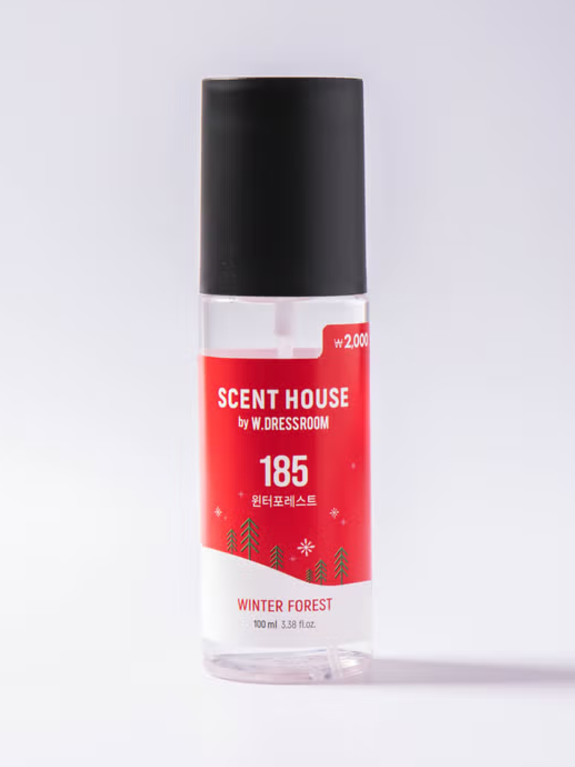 더블유드레스룸 겨울 섬유 향수 베르가못 향 100 ml