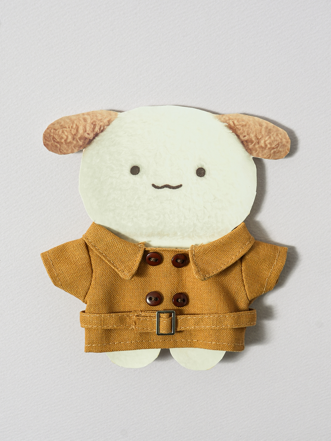 인형 DIY 멋쟁이 트렌치코트