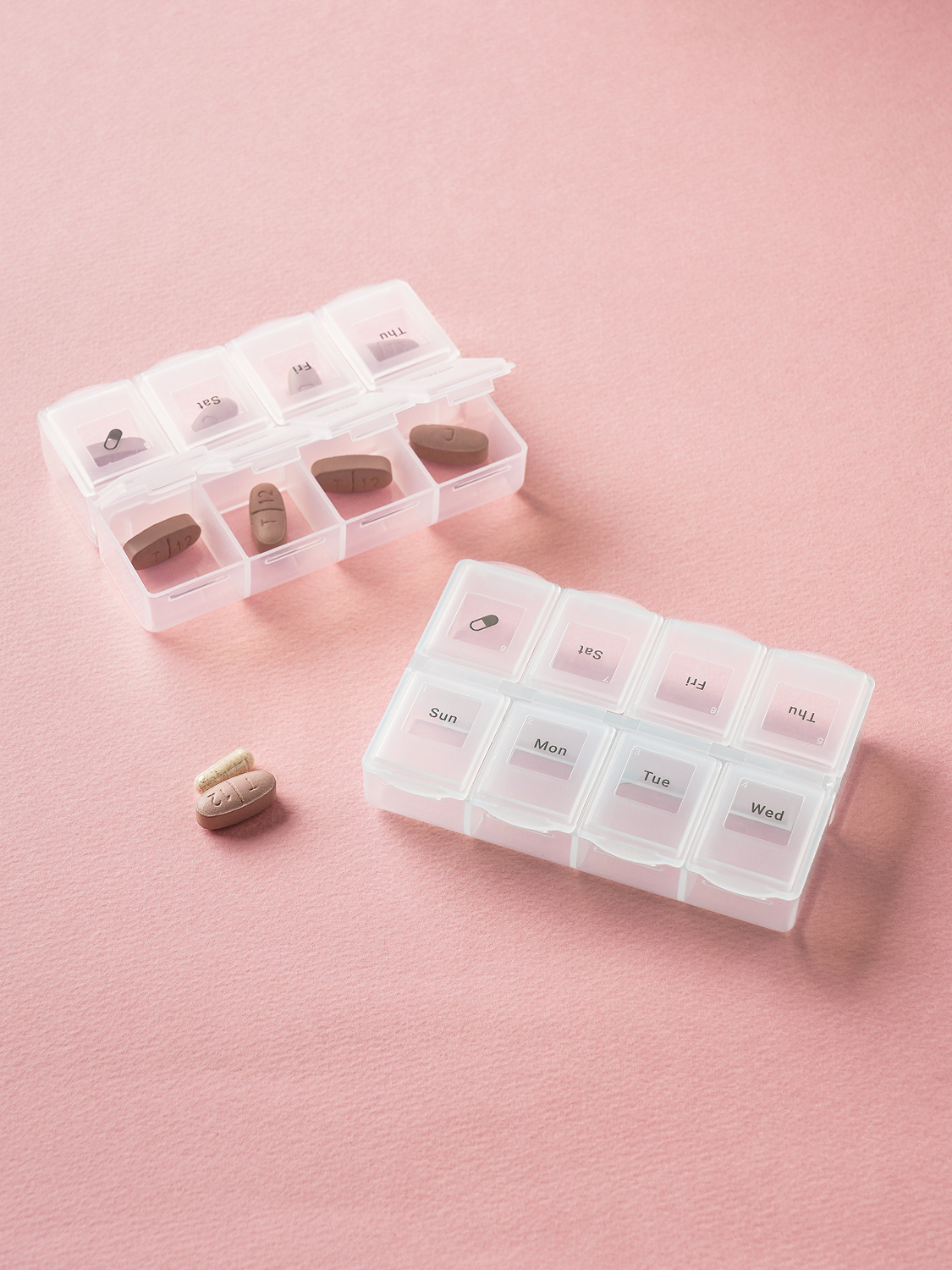8분할 약통 2개입