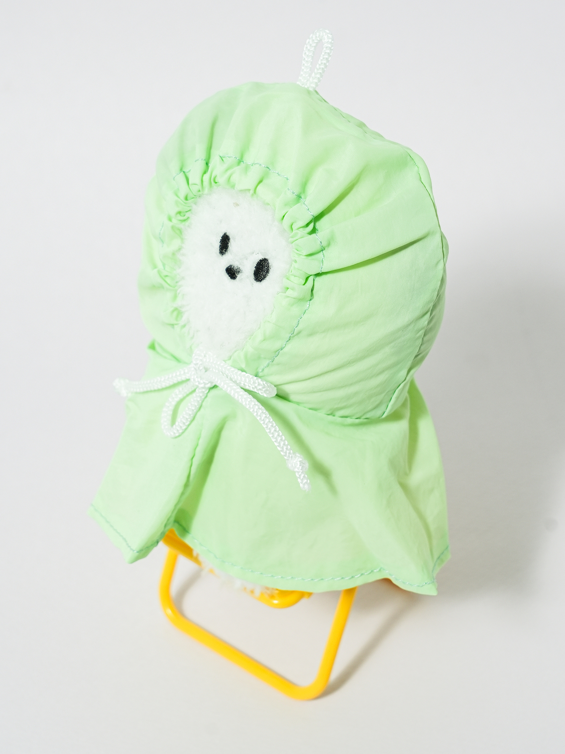 인형 DIY 귀여운 우비 망토 그린