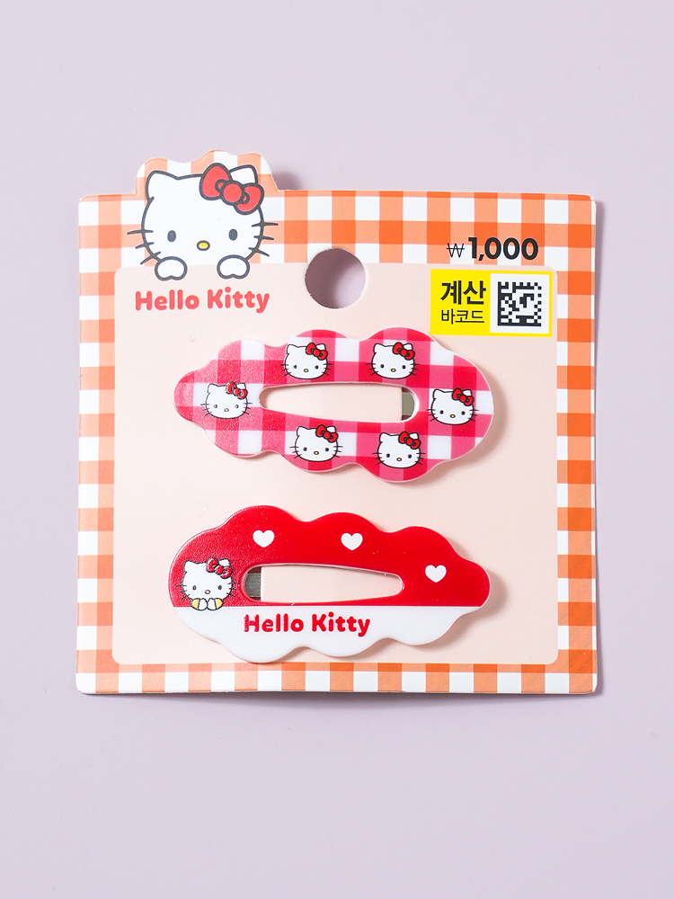 Заколки Hello Kitty Облако 2 шт.