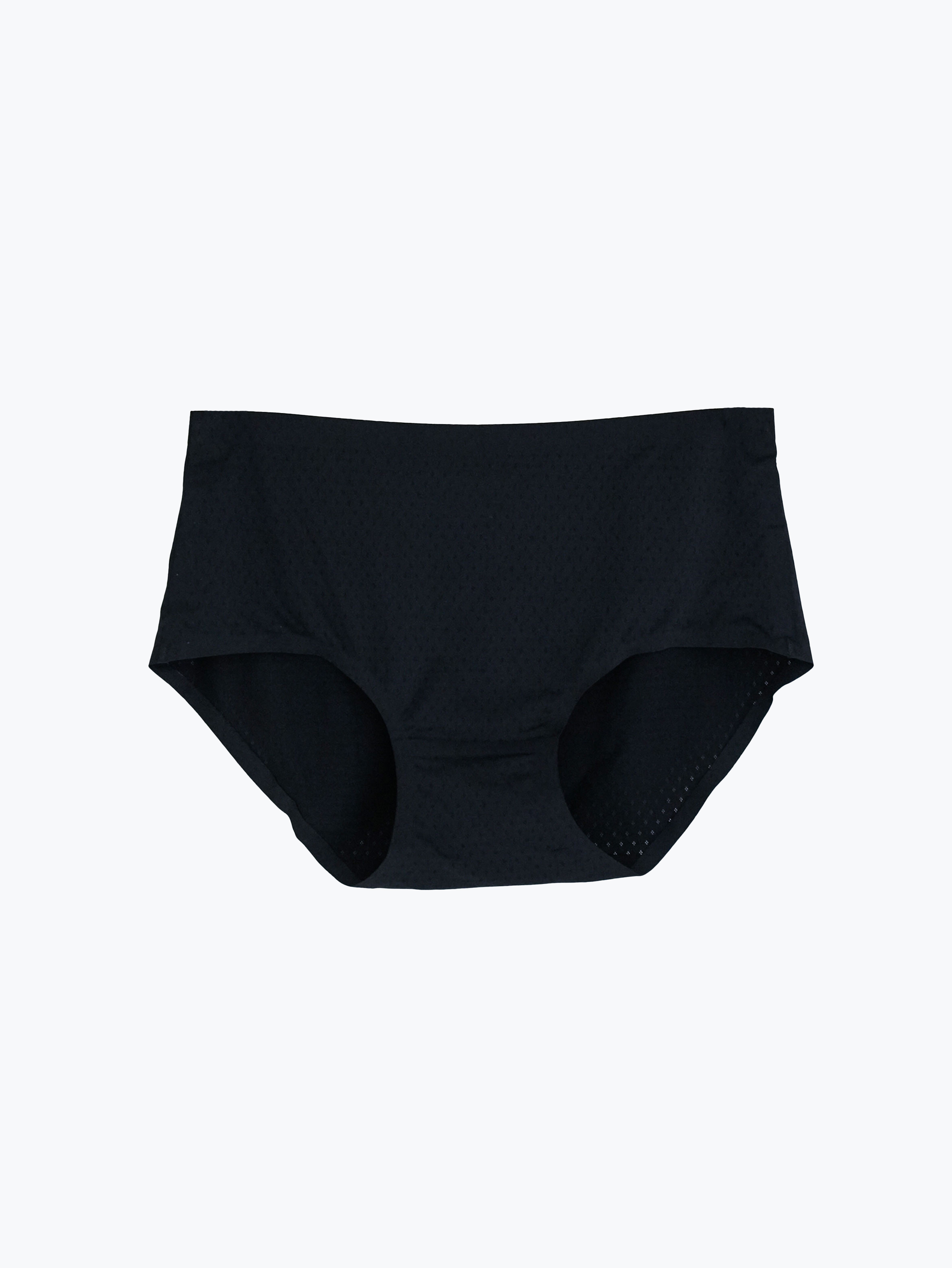 메쉬 심리스 팬티 90 블랙