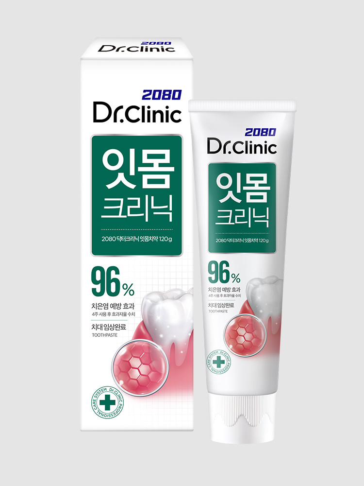 2080 닥터크리닉 잇몸 치약 120 g