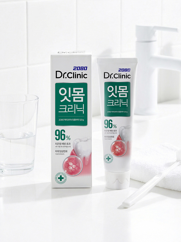 2080 닥터크리닉 잇몸 치약 120 g