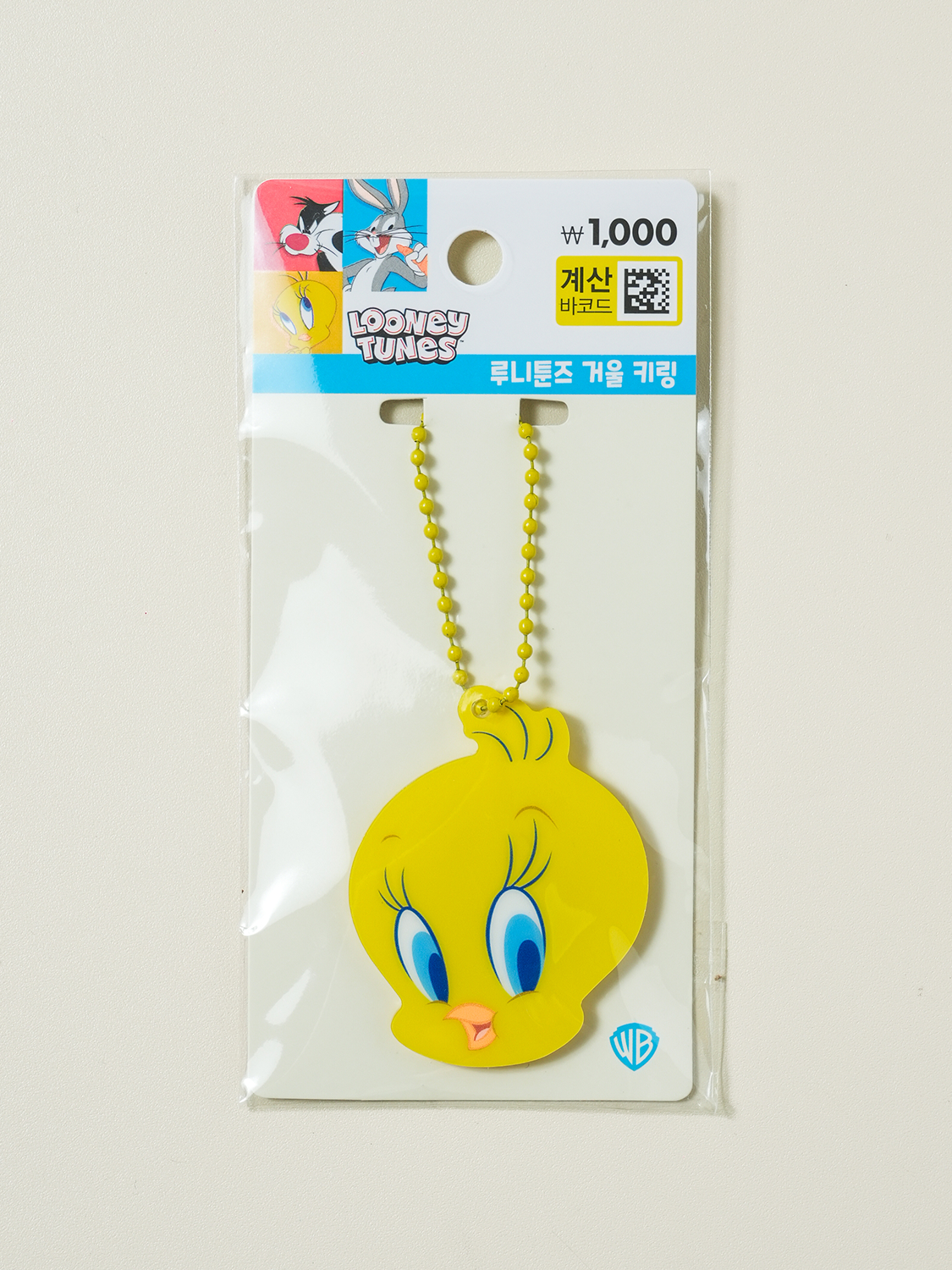 Акриловый брелок-зеркало Looney Tunes Tweety