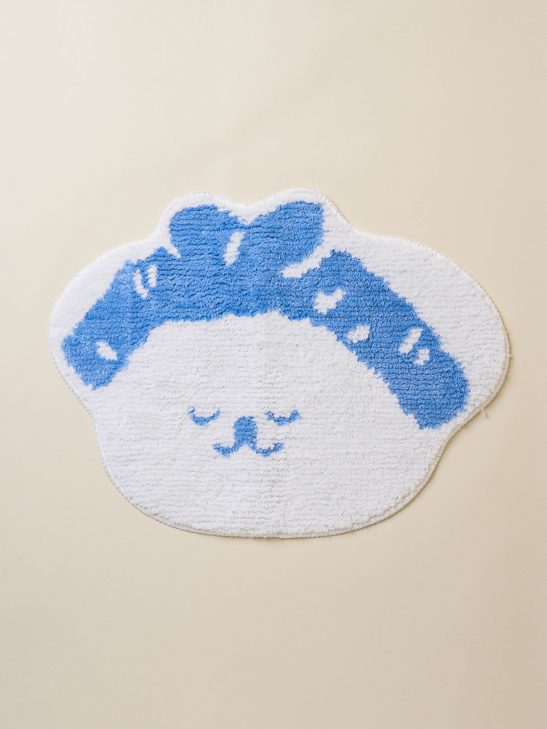 뭉게뭉게 자카드 디자인 발매트 60 X 40 cm