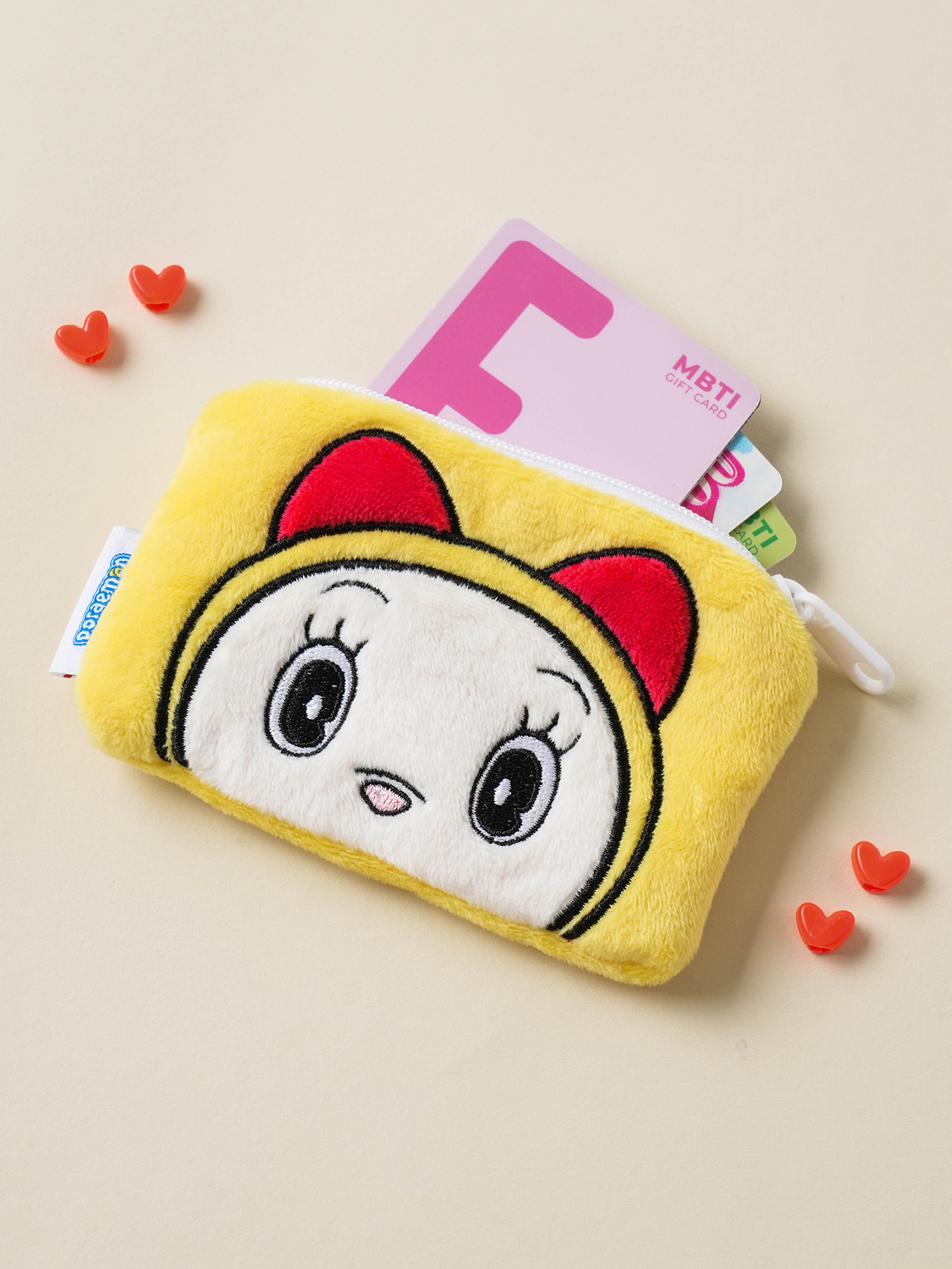Кошелек для монет с вышивкой Doraemon Dorami
