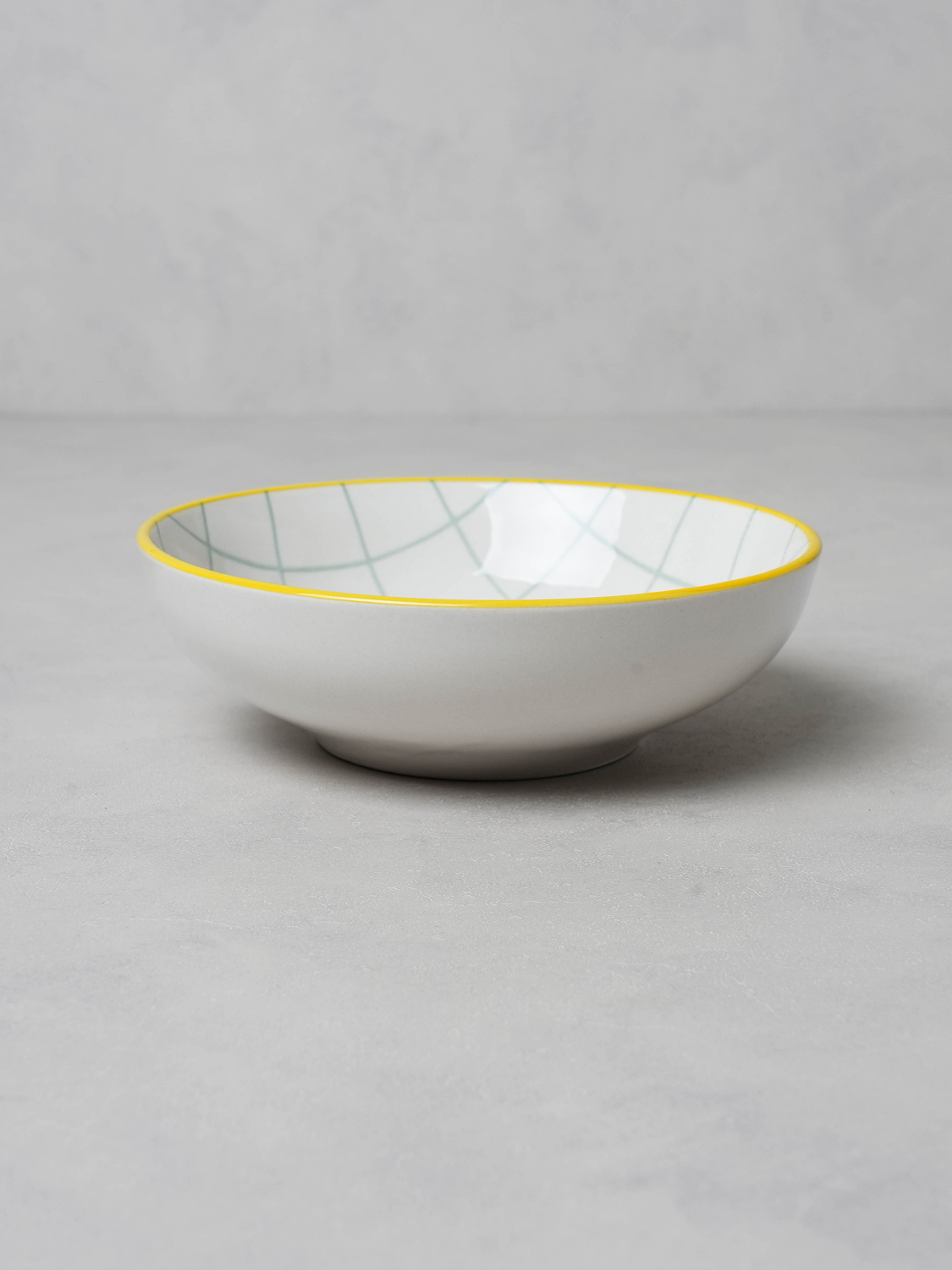 체크 패턴 원형 다용도 볼 17.5 cm
