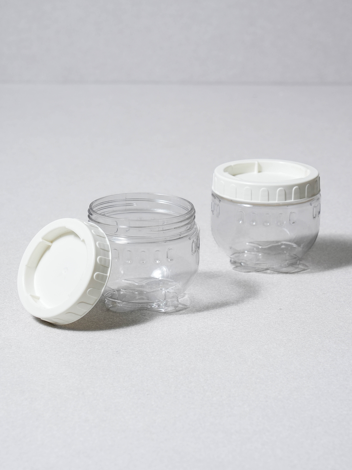 서로 결합 가능한 보관 용기 2개입 250 ml