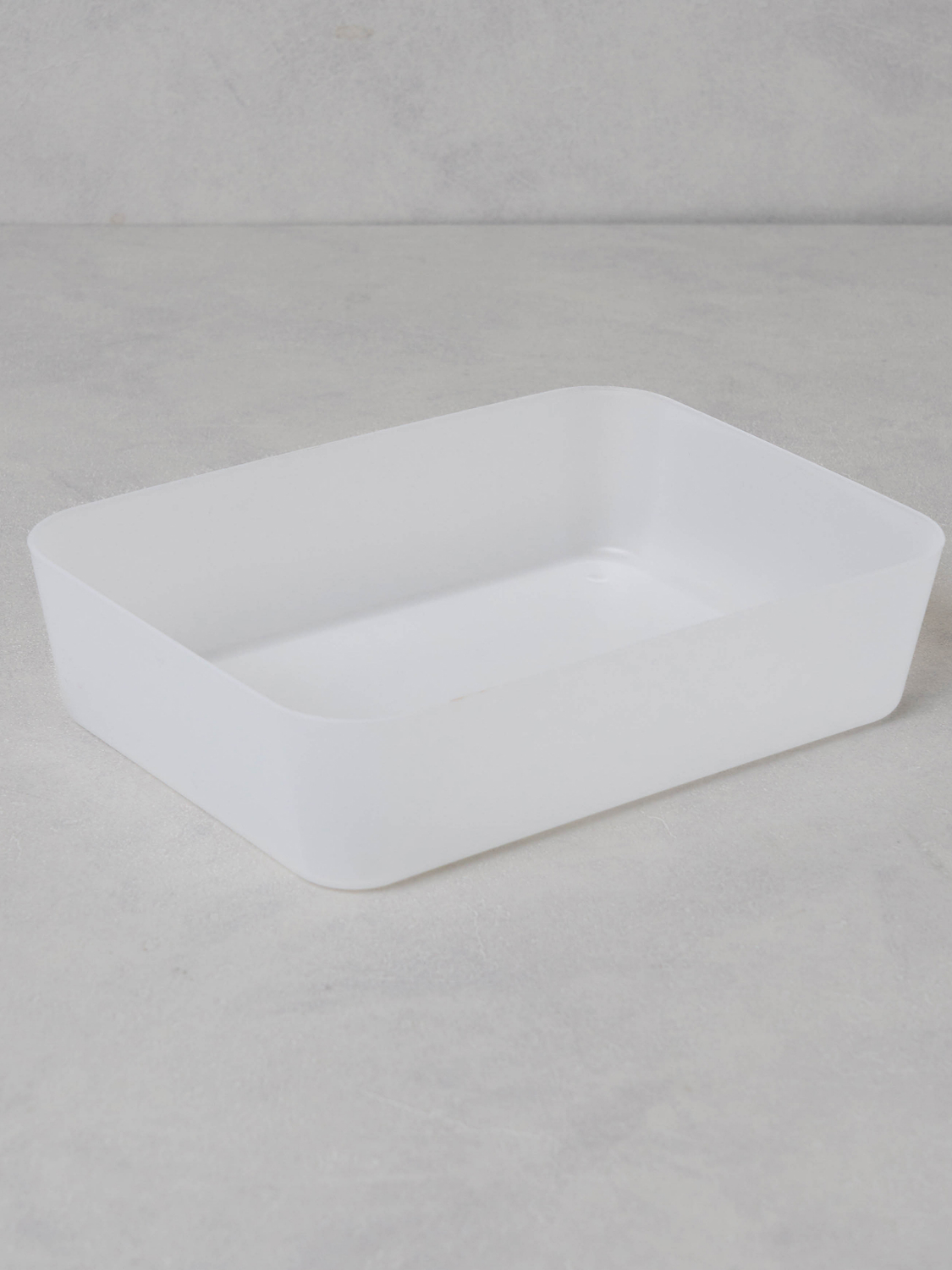 반투명 소품 바구니 2개입 13 X 18 X 4.5 cm
