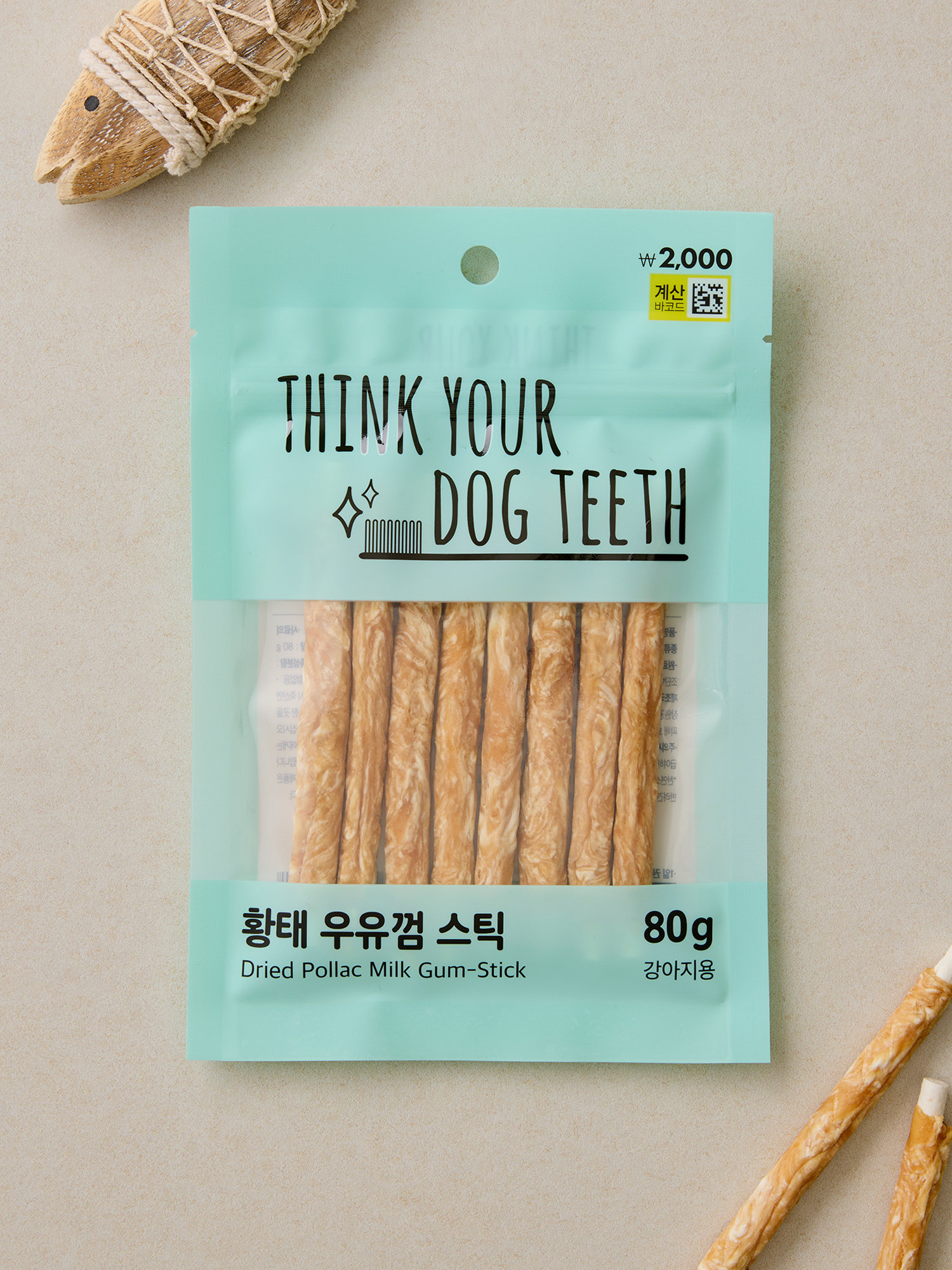 [Зоо] Лакомство Think Your Dog Teeth 80 г