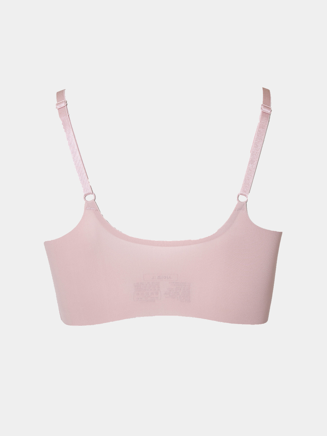 Бесшовный бюстгальтер с регулировкой S/M/L розовый