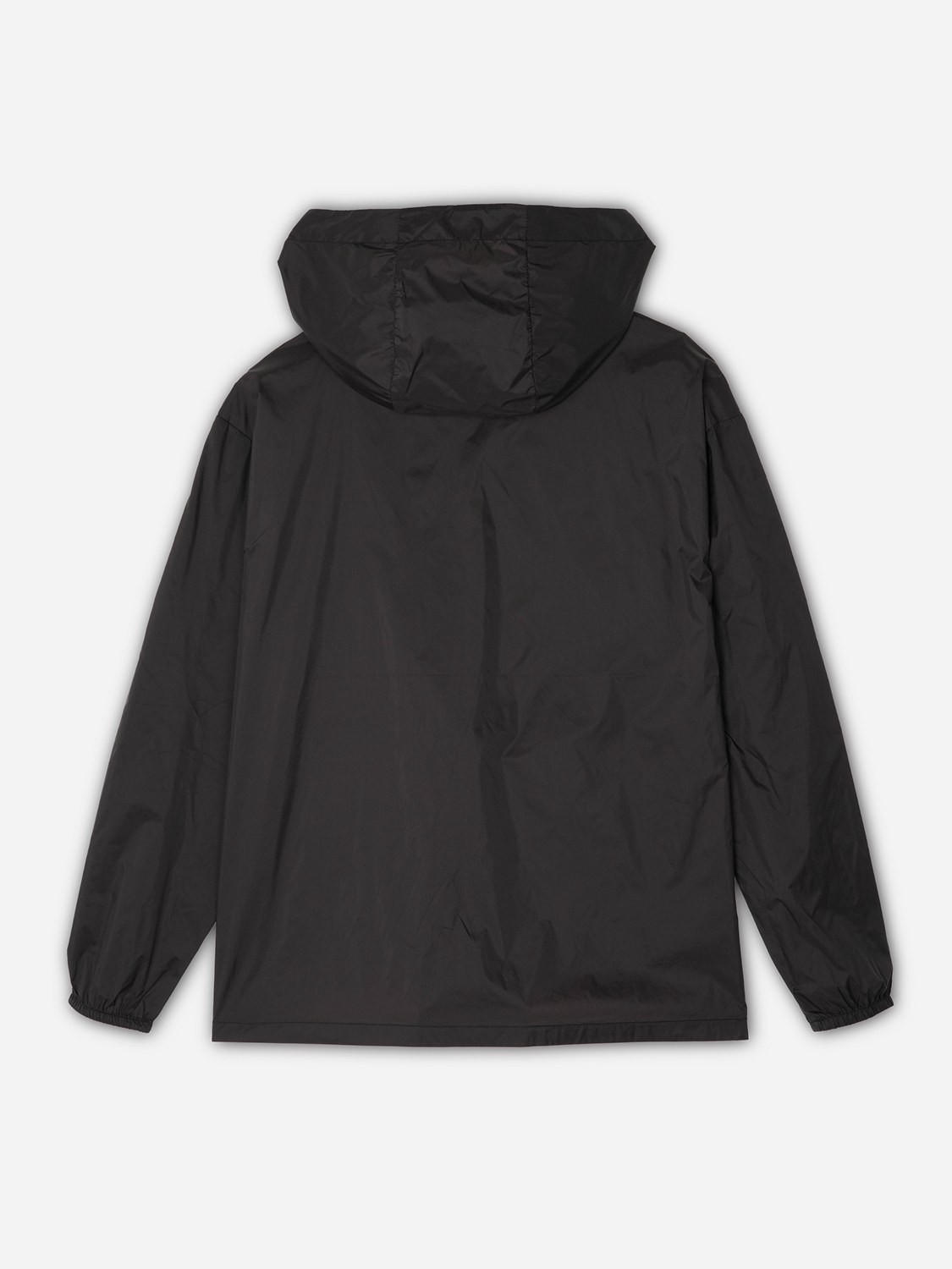 나일론 경량 후드 집업 바람막이 S/M/L/XL/2XL 블랙