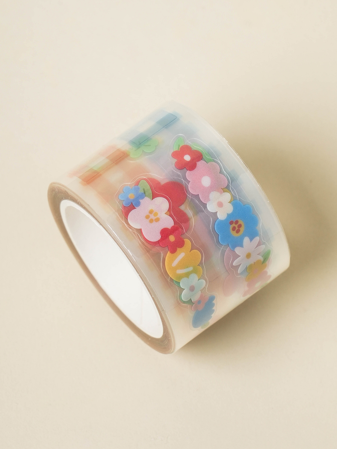 봄꽃 키스컷 마스킹 테이프 30 mm X 4 m