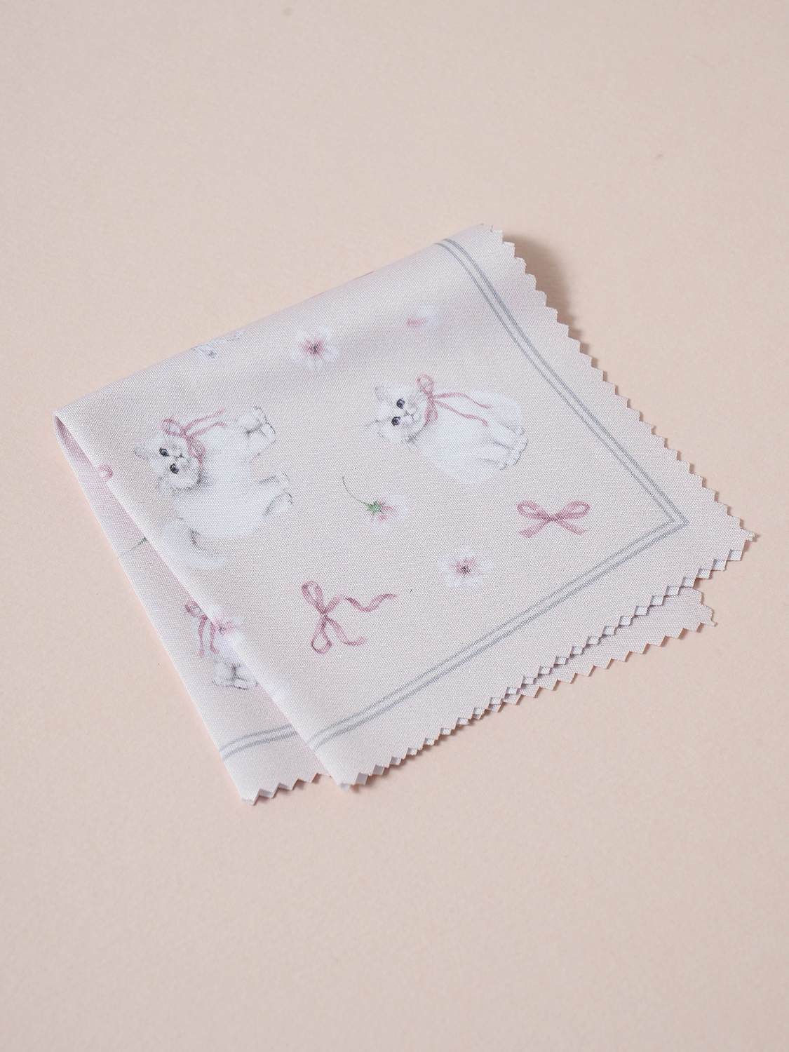 벚꽃 디자인 안경닦이