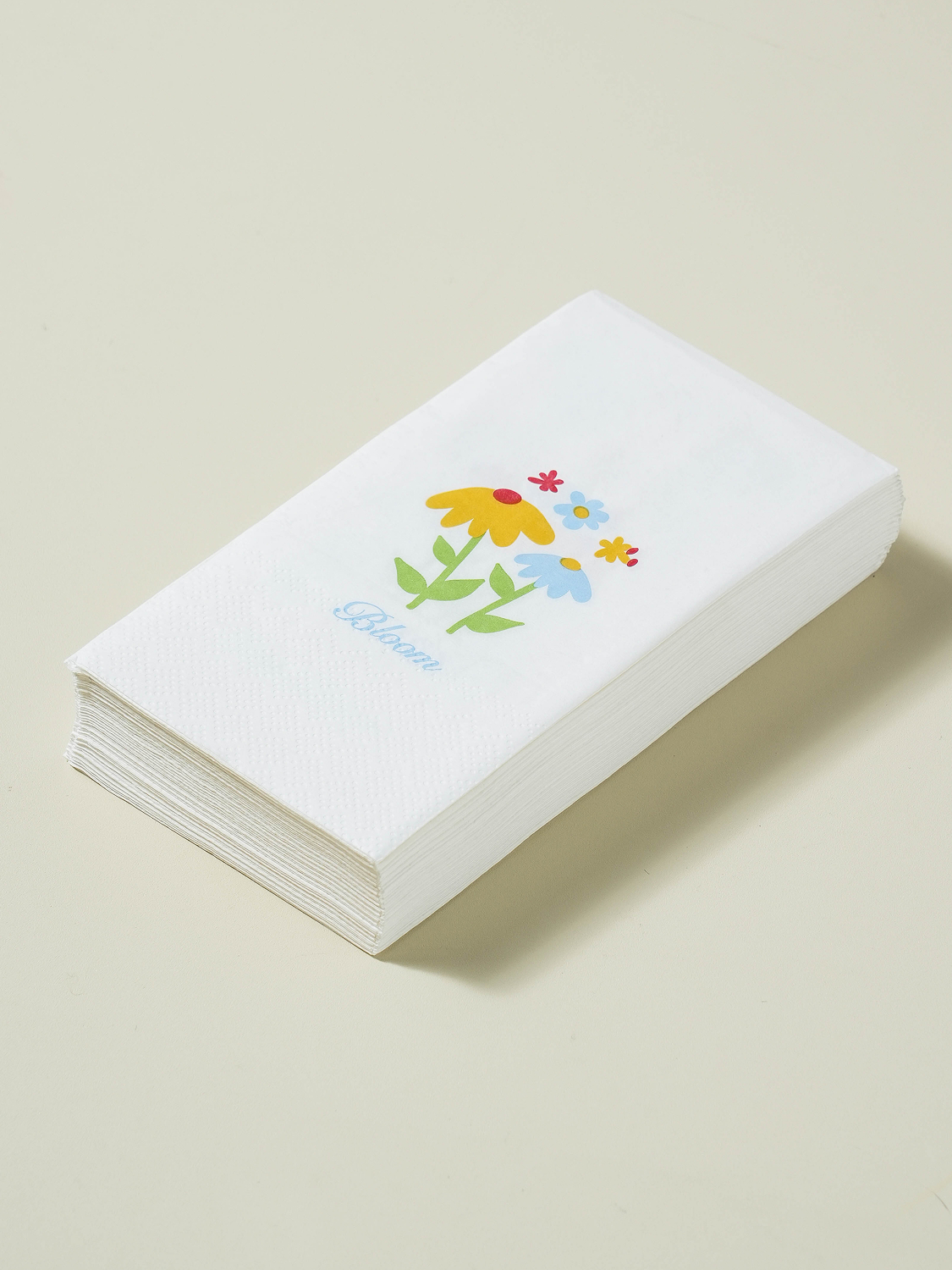 봄꽃 직사각 냅킨 16.5 X 8.5 cm