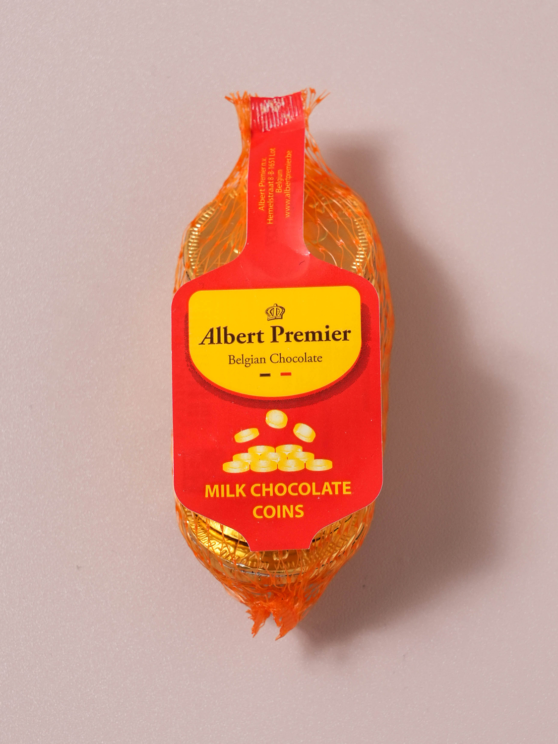 Шоколадные монетки Albert в сетке 55 г