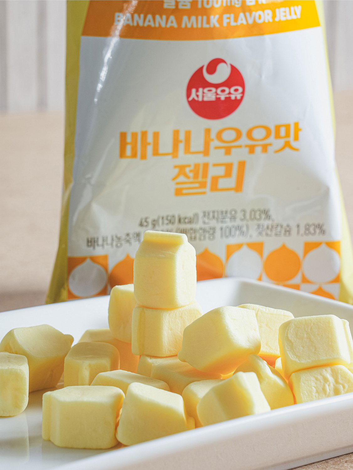 Мармелад Seoul Milk со вкусом бананового молока 45 г