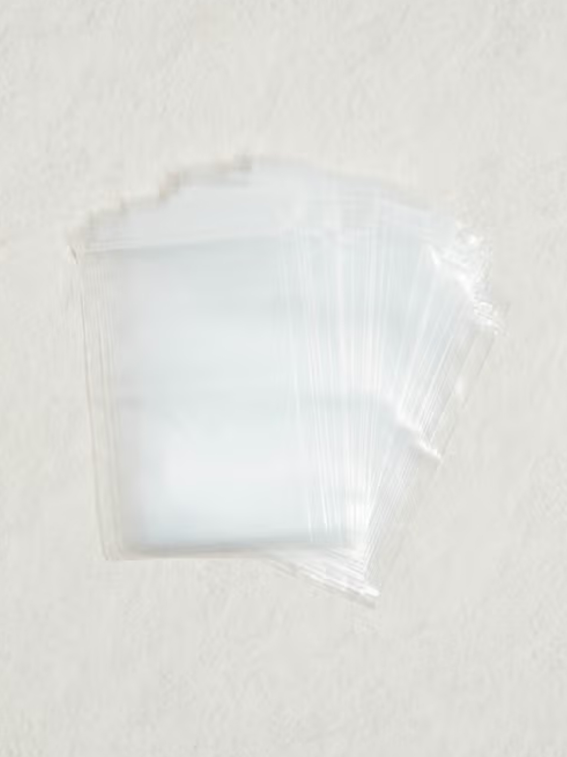다용도 투명 지퍼백 12X18cm 36매입