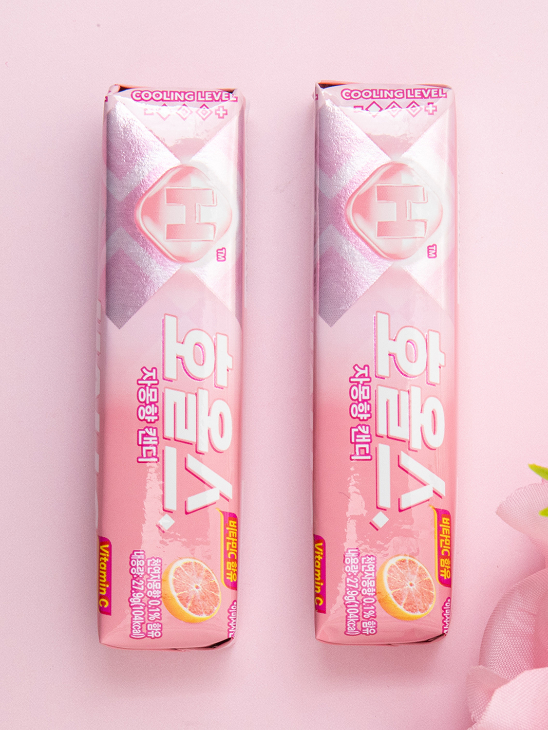 호올스 자몽 향 캔디 2개입