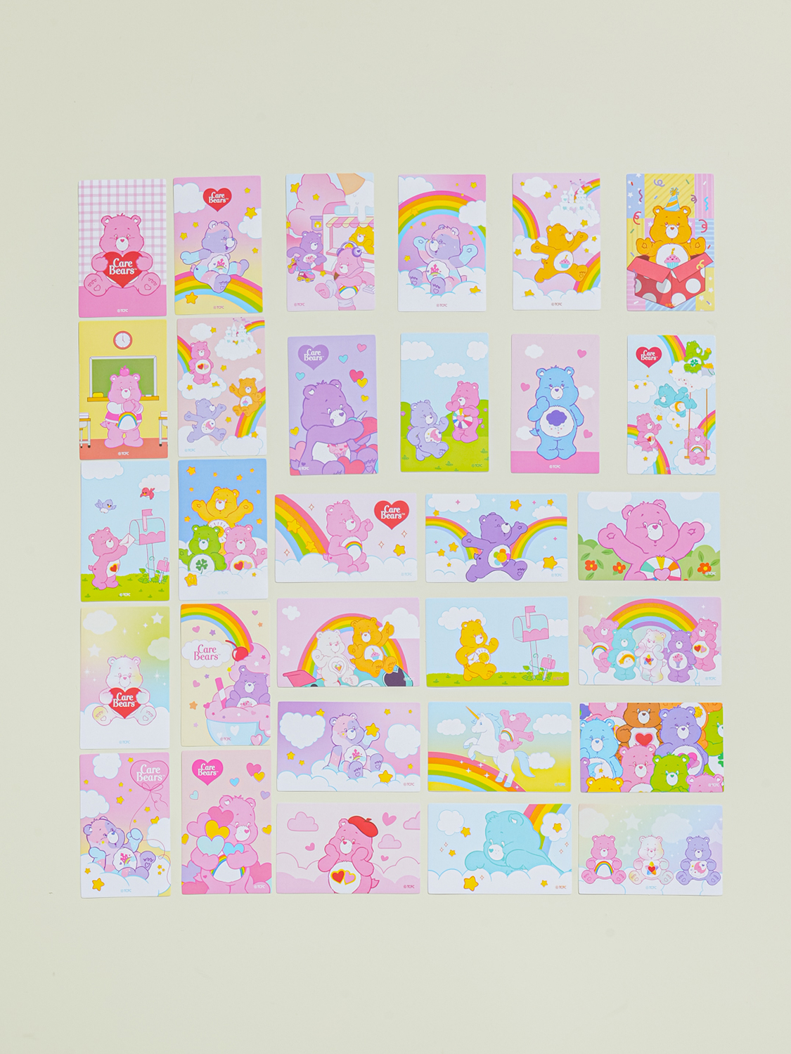 Набор стикеров Care Bears 30 шт.