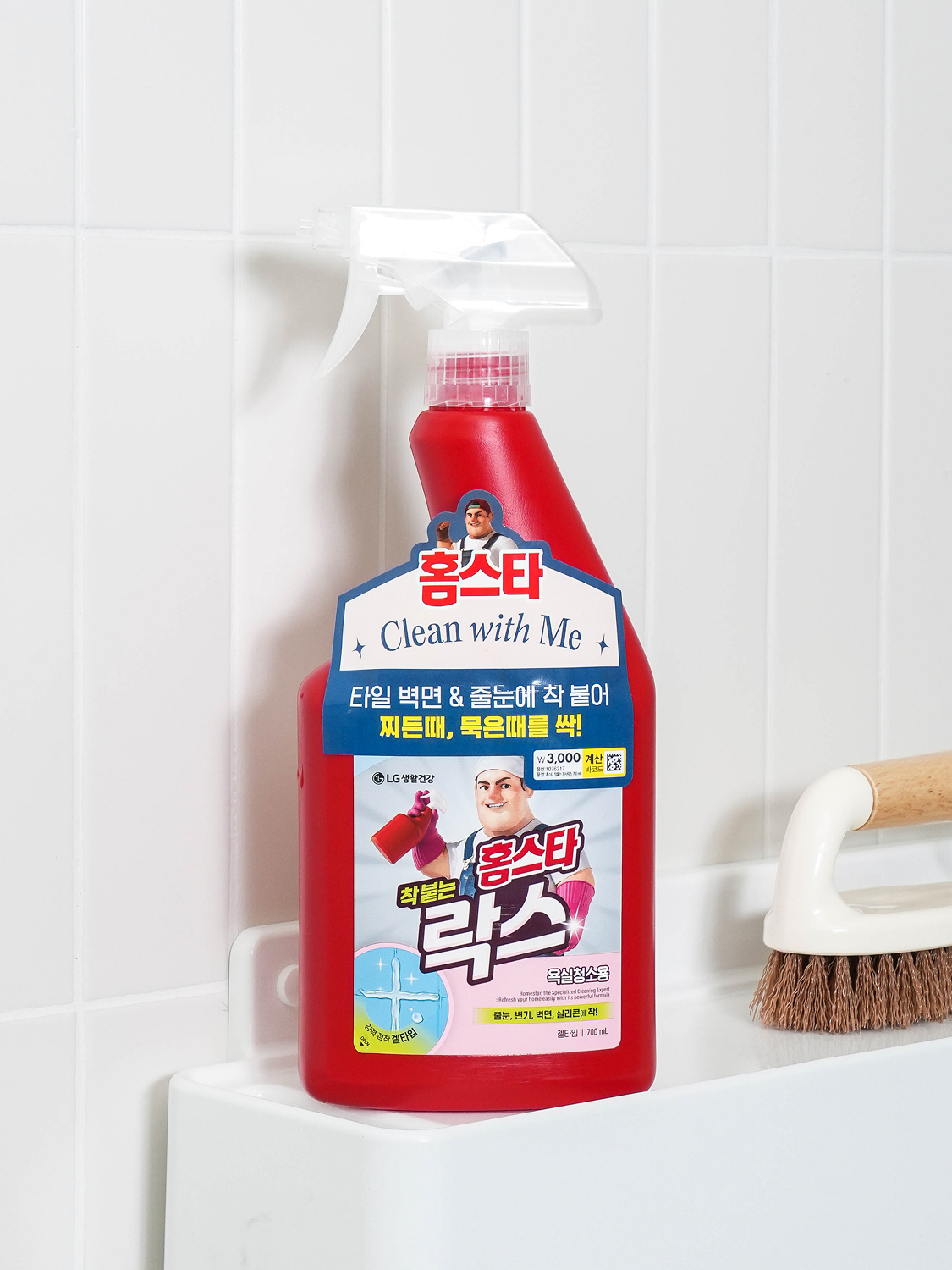 홈스타 착 붙는 분사 락스 700 ml