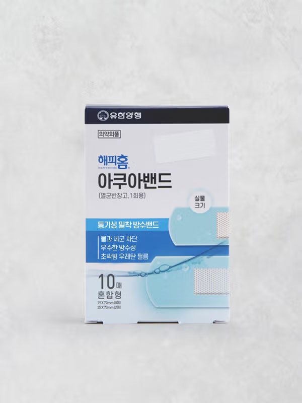 해피홈 아쿠아밴드 혼합형 10P