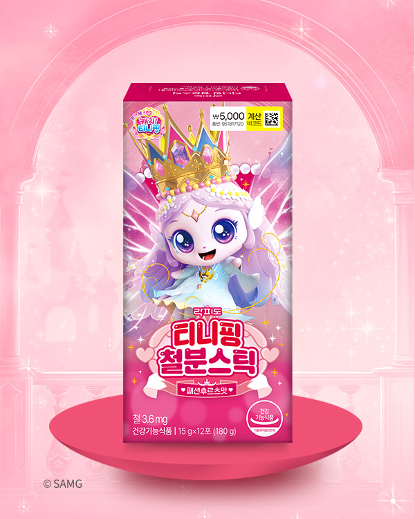 락피도 티니핑 철분스틱 12포 12일분