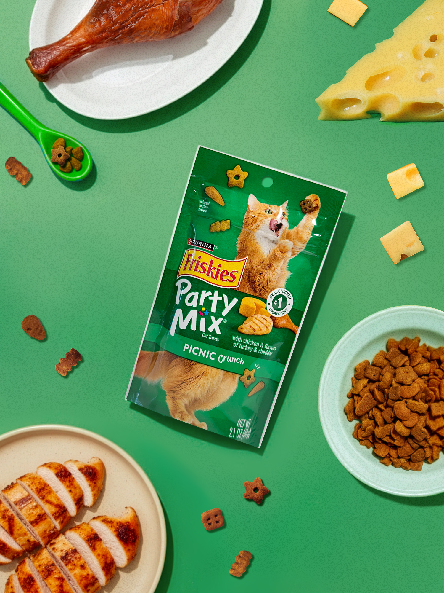 [Пэт] Friskies Party Mix Picnic 60 г
