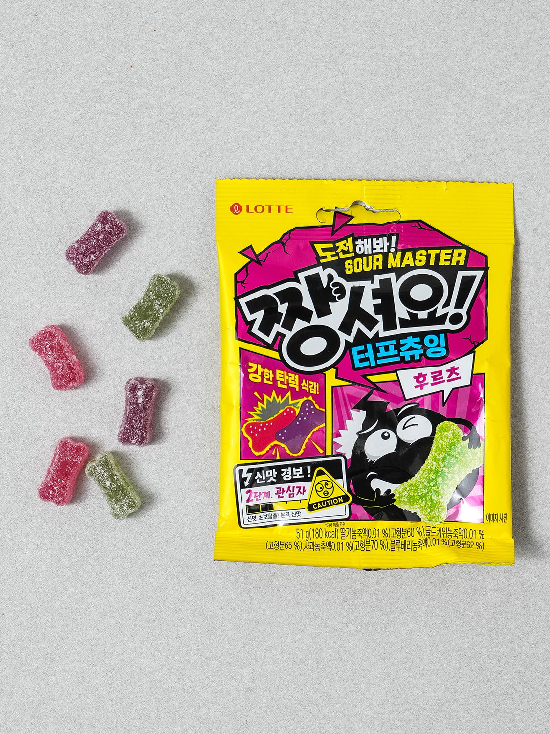 롯데 핵짱셔요 후르츠 51 g