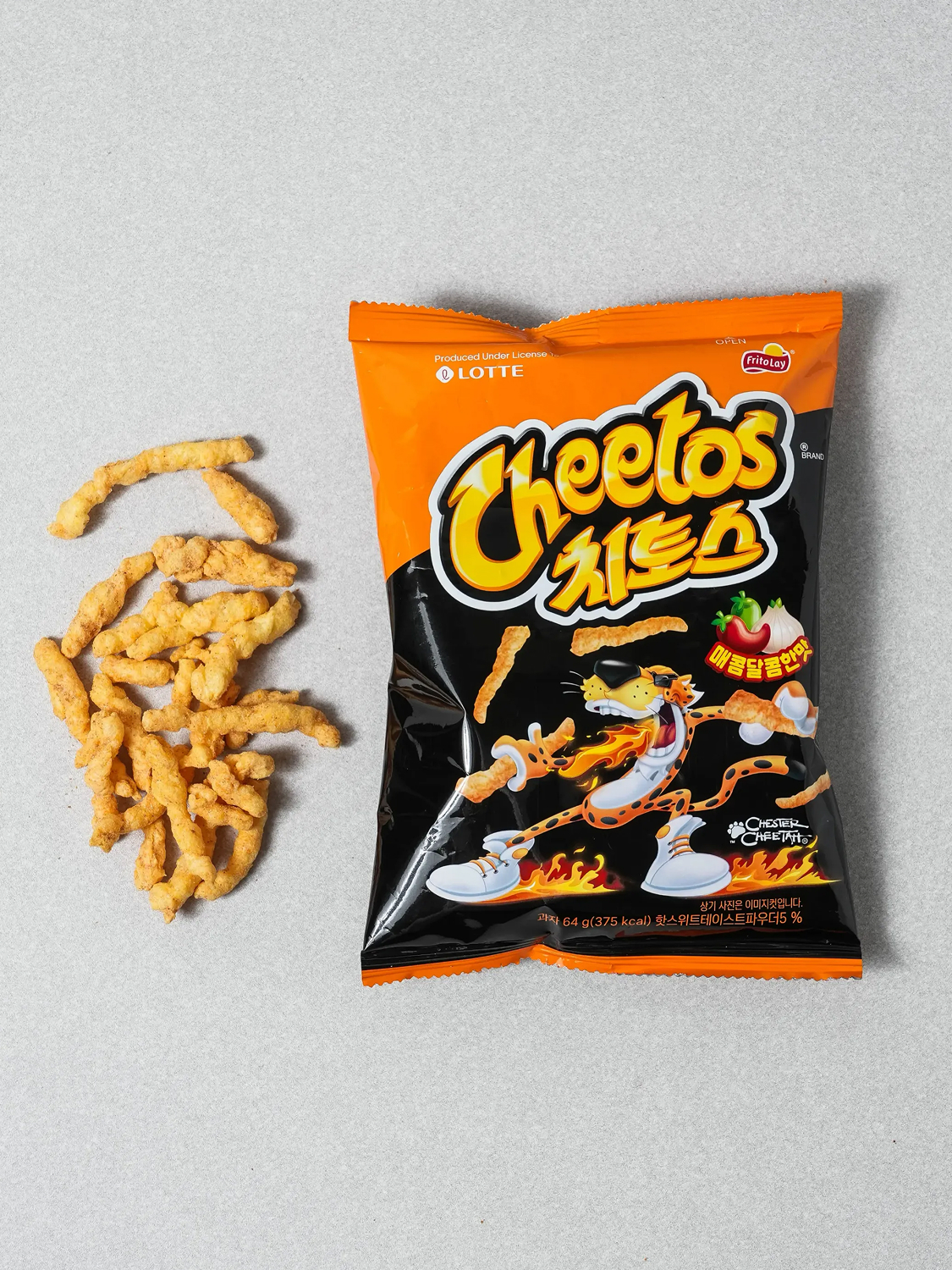 롯데 치토스 매콤달콤맛 64 g