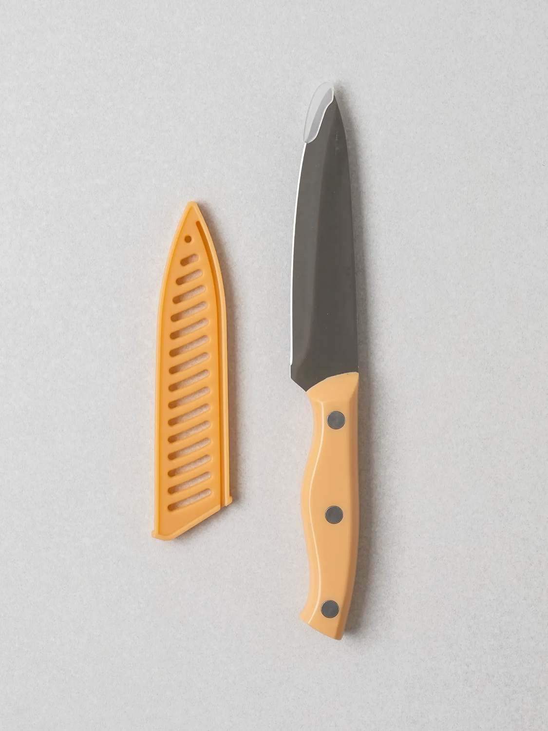 칼집 포함 리벳 손잡이 과도