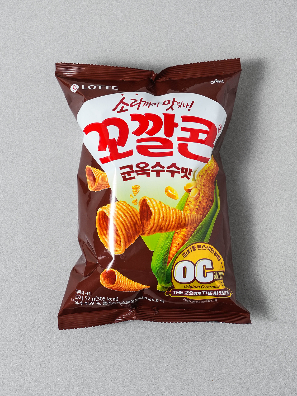 롯데 꼬깔콘 군옥수수맛 52 g
