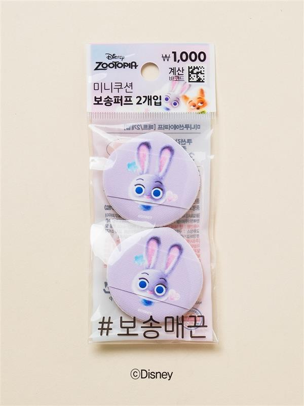 디즈니 스윗토피아 미니 쿠션 에어 퍼프 2개입 매트