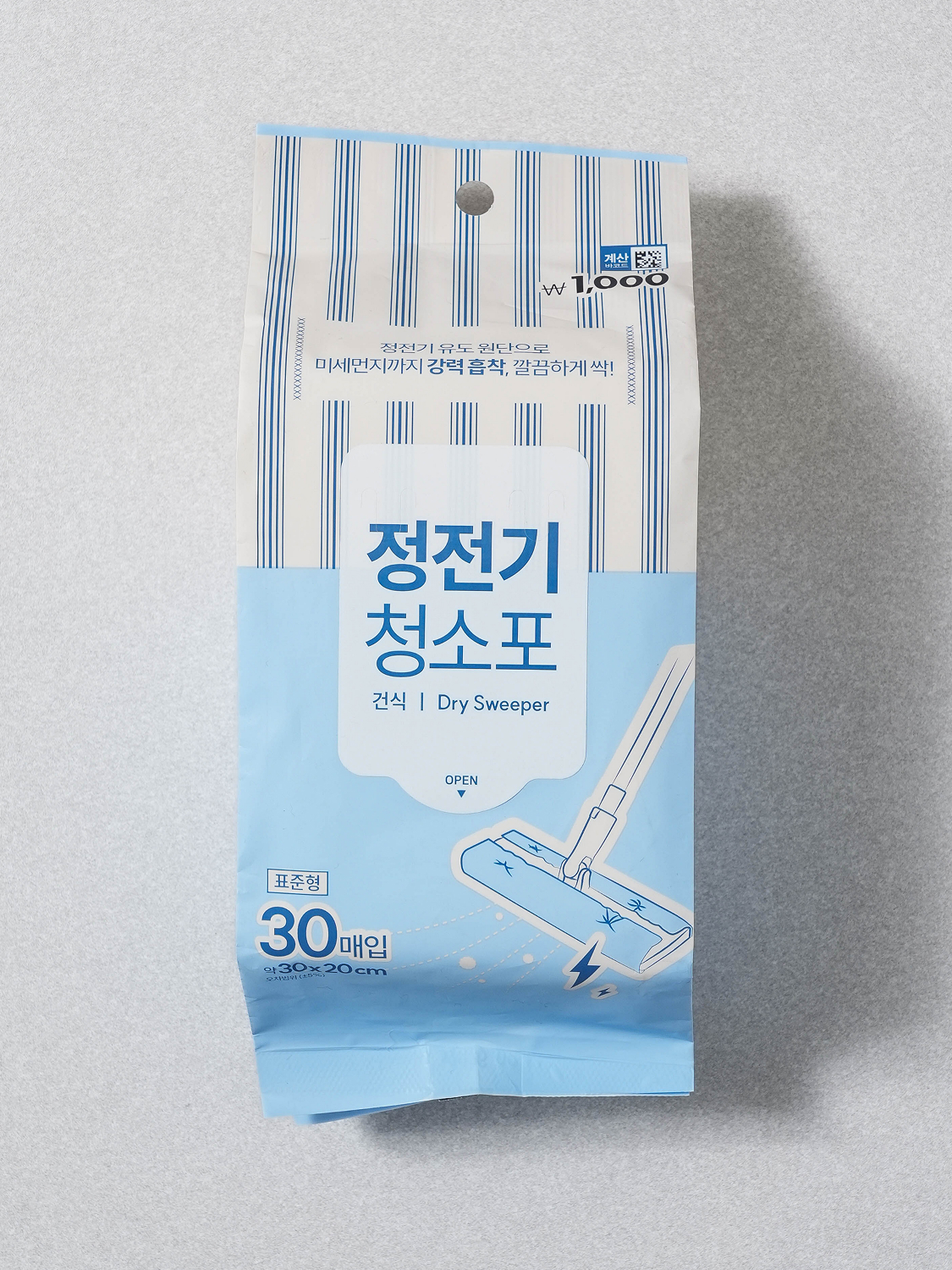 매직브라이트 건식 청소포 30 X 20 cm 30매입