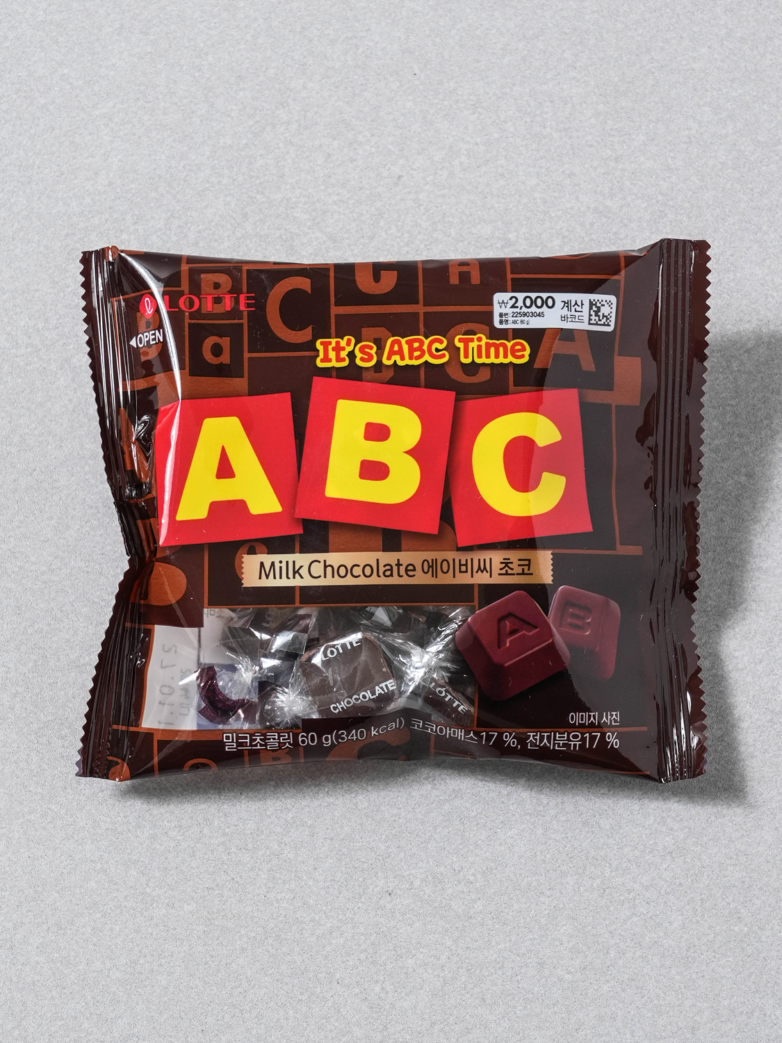 롯데 ABC 초코 60 g