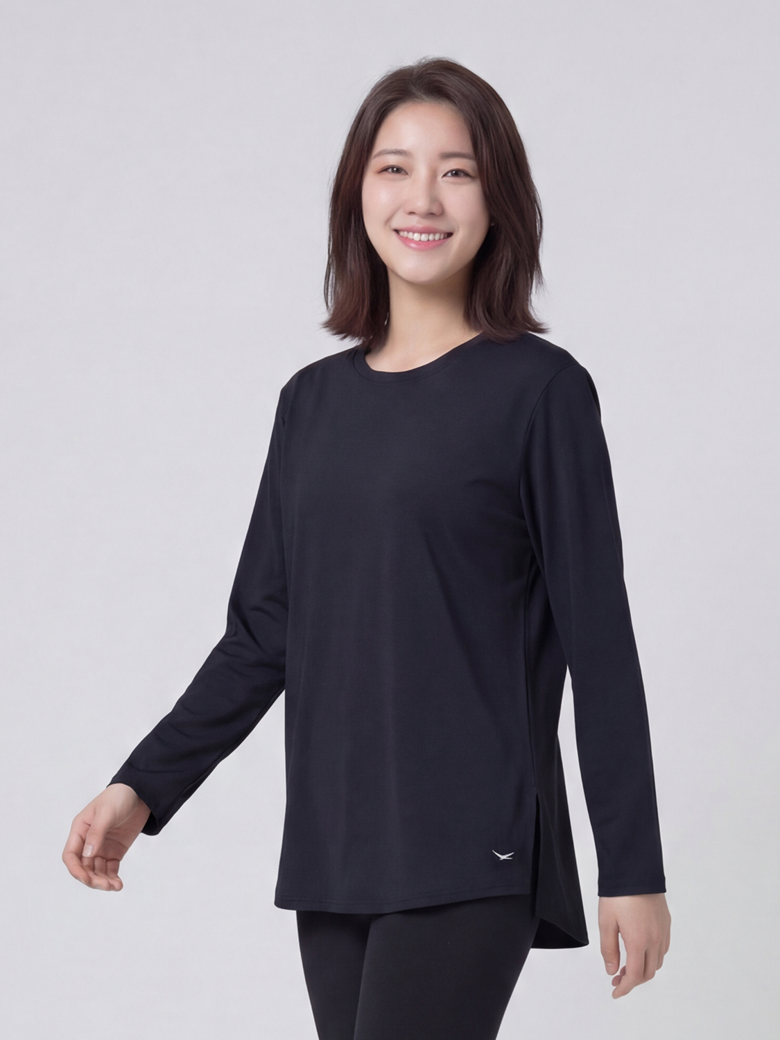 소로나 긴팔 루즈핏 90/95/100 블랙