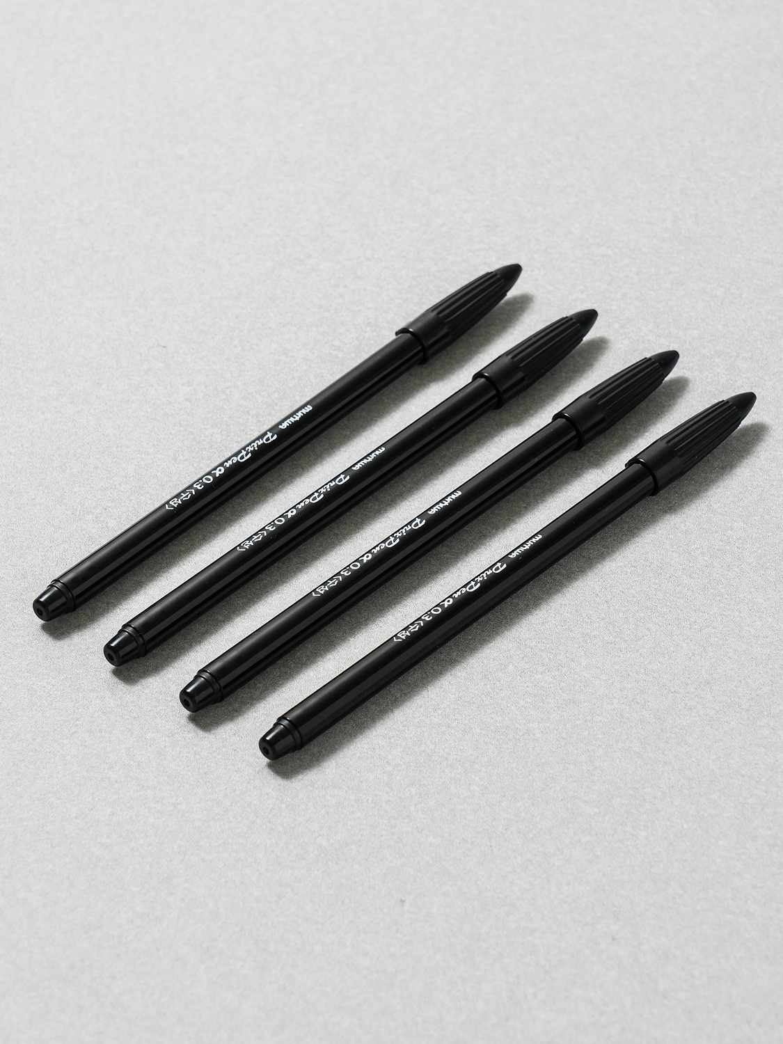 문화 프릭스펜 0.3 mm 검정 4개입