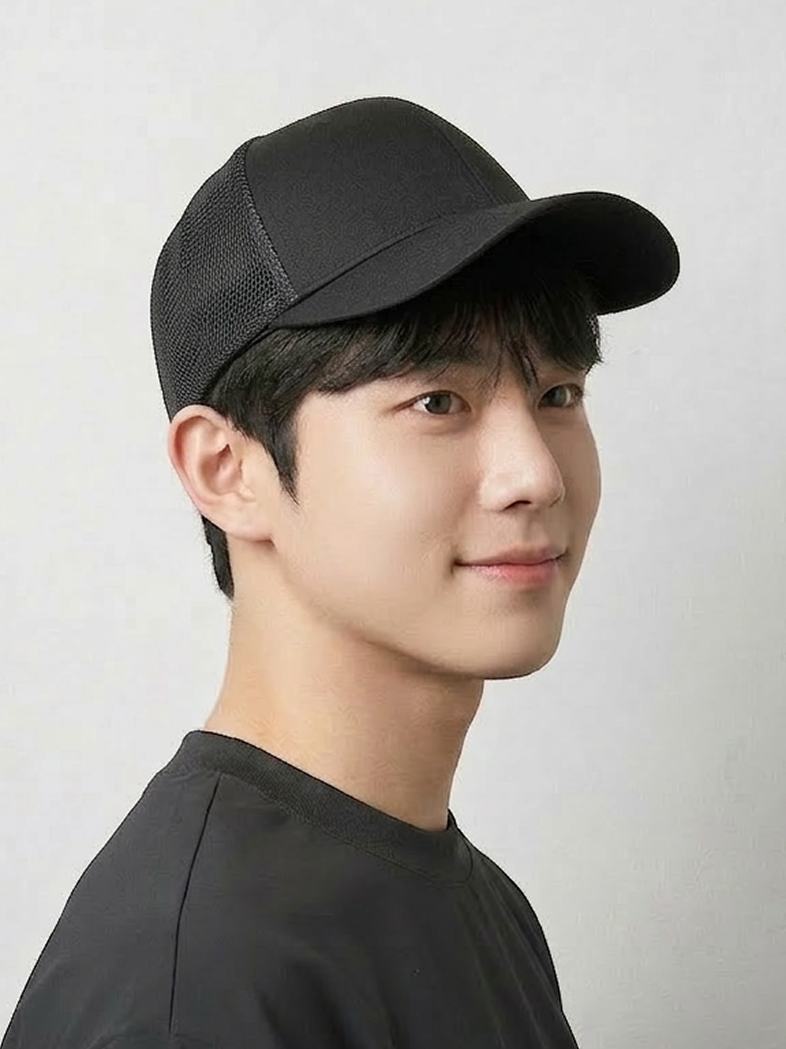 캡 모자 블랙