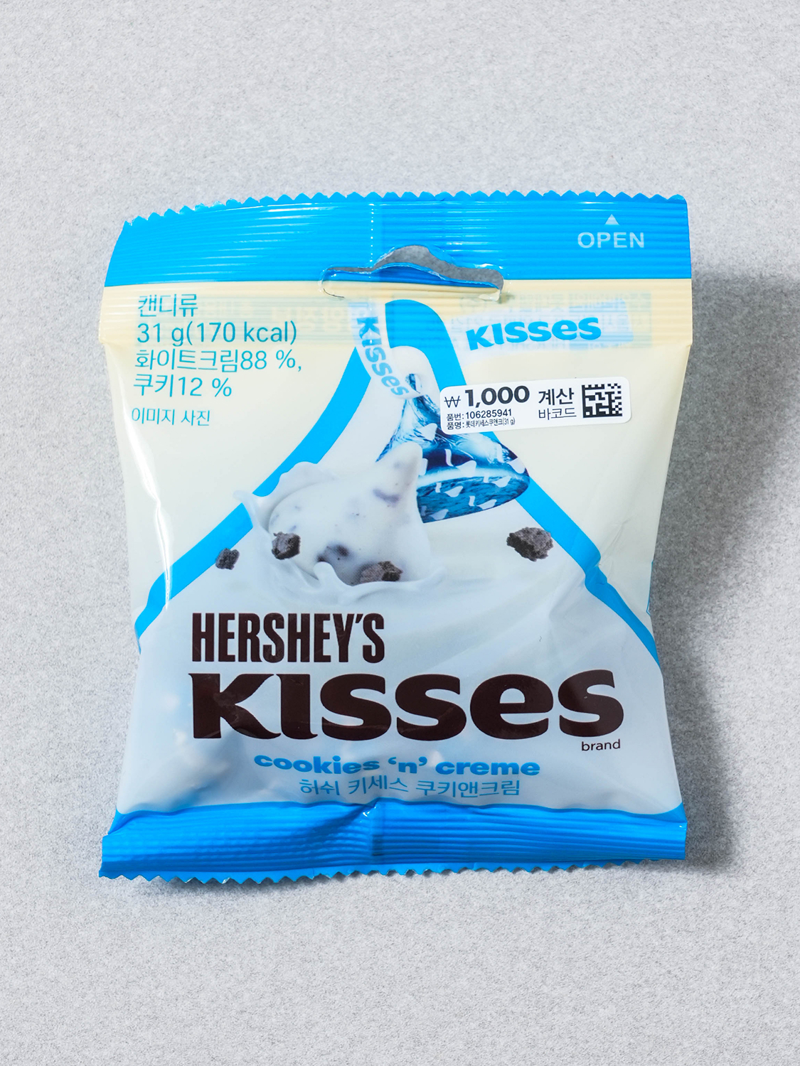 롯데 키세스 쿠앤크 31 g