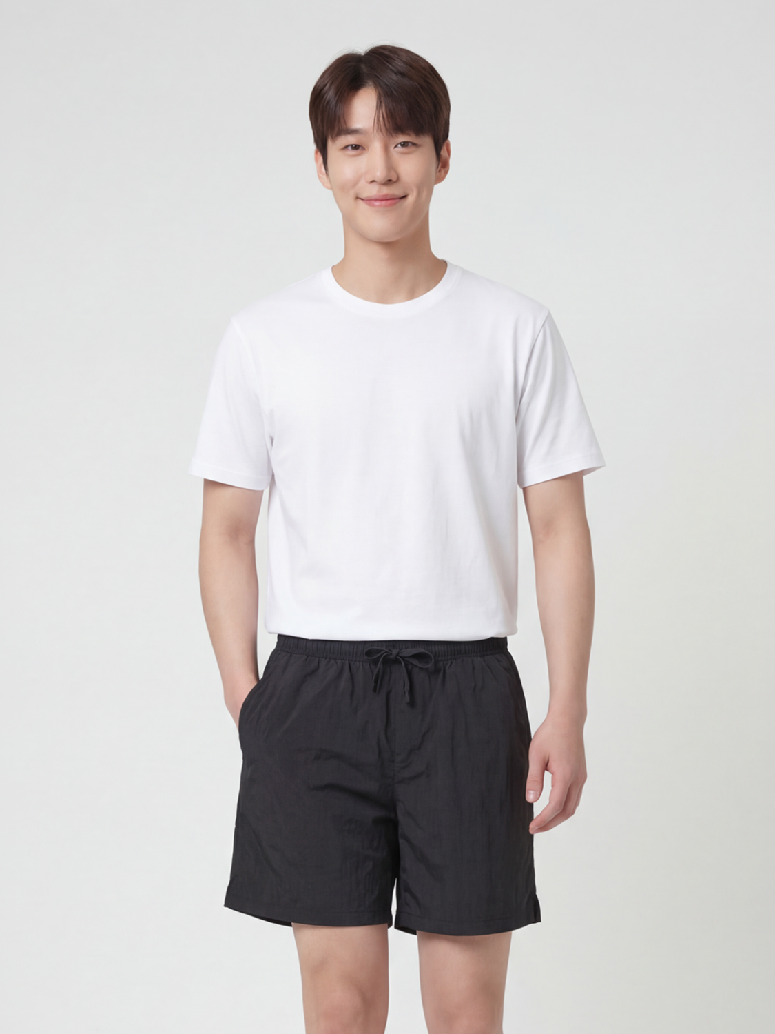 나일론반바지(L)(블랙)