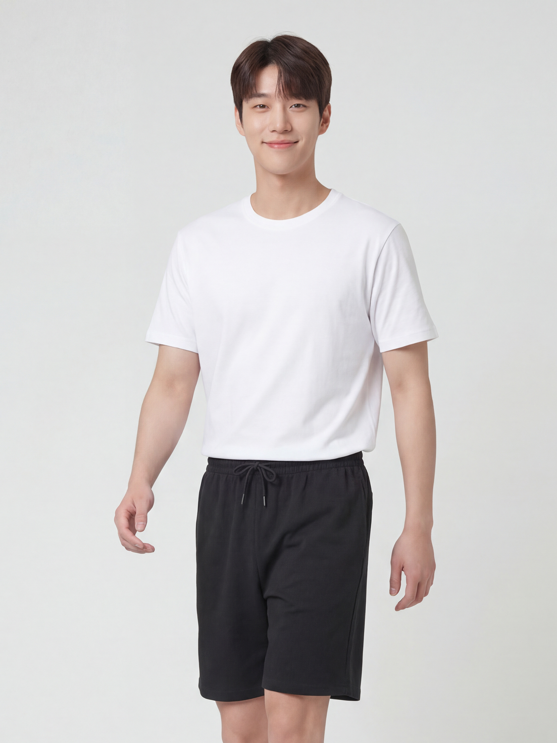이지쿨코튼 반바지(L)(블랙)