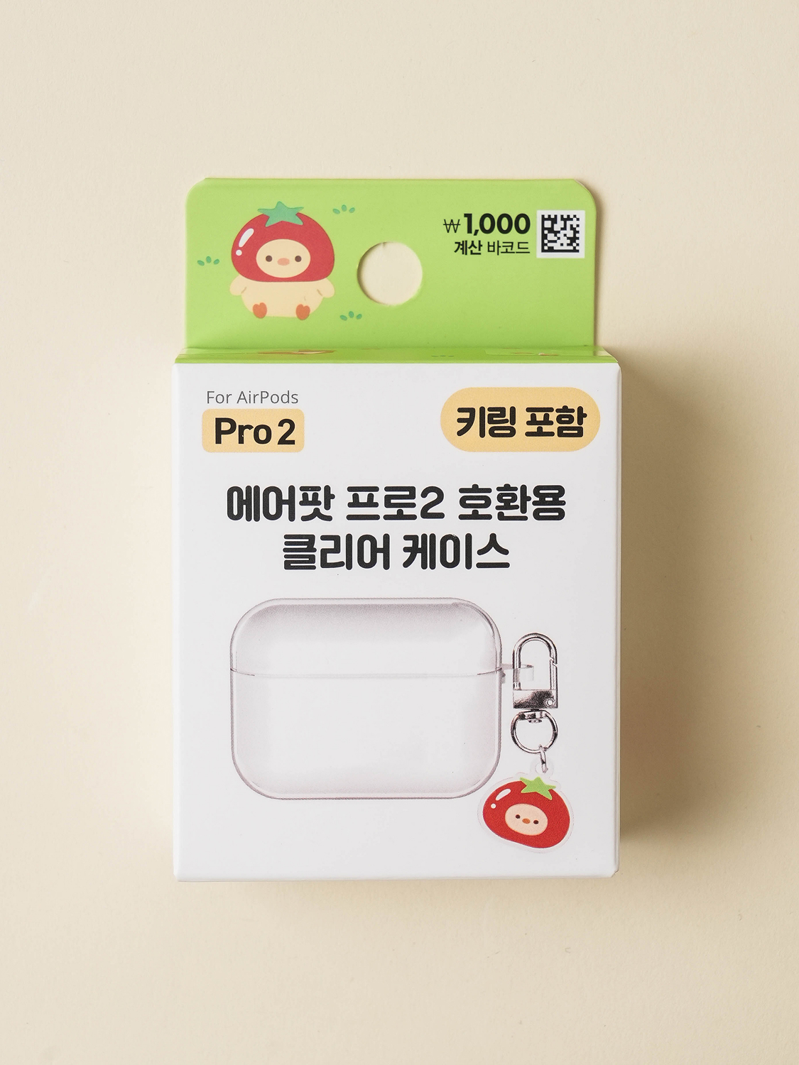 봄피크닉 에어팟 프로2 케이스